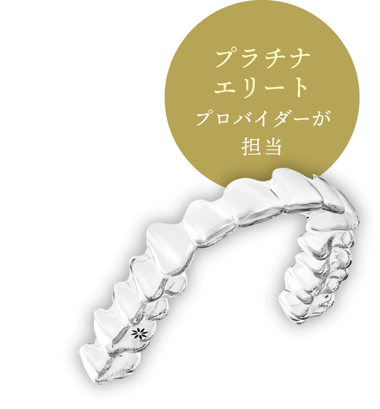 プラチナエリートプロバイダーが担当